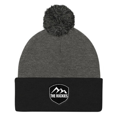 The Rockies - Pom Pom Knit Cap (Multi Colors)
