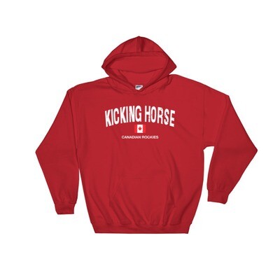 Kicking Horse British Columbia Canada - Hooded Sweatshirt (Multi Colors) The Rockies Canadian Rocky Mountains