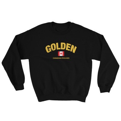 Golden British Columbia Canada - Sweatshirt (Multi Colors) The Rockies Canadian Rocky Mountains