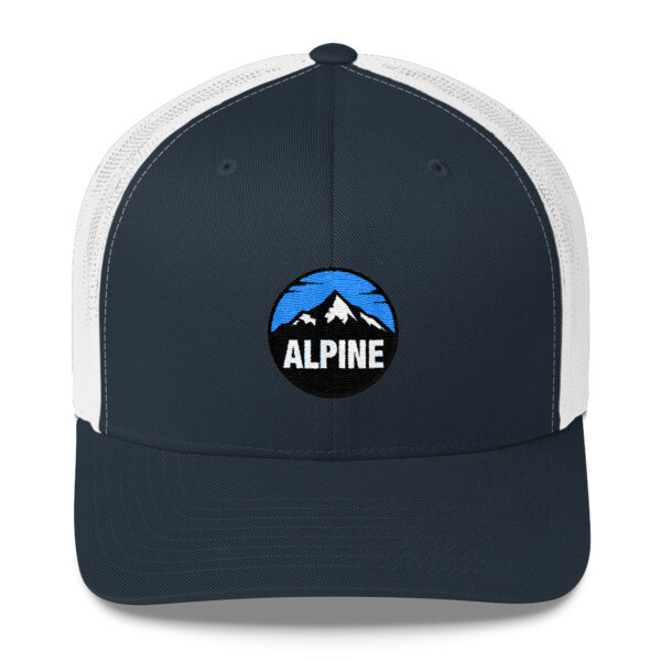 Alpine - Trucker Cap (Multi Colors) The Rocky Mountains Canadian American Rockies