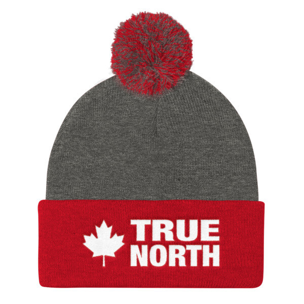 True North - Pom Pom Knit Cap (Multi Colors) The Rocky Mountains Canadian American Rockies