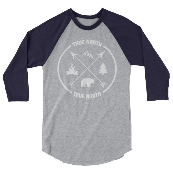 True North - 3/4 sleeve raglan shirt (Multi Colors)