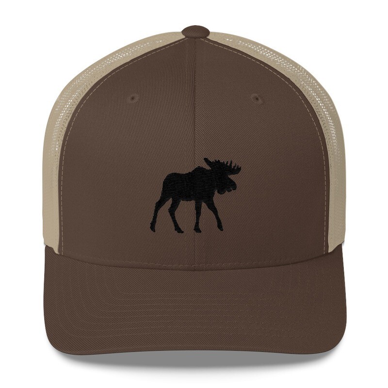 Black Moose - Trucker Cap (Multi Colors) The Rocky Mountains Canadian American Rockies