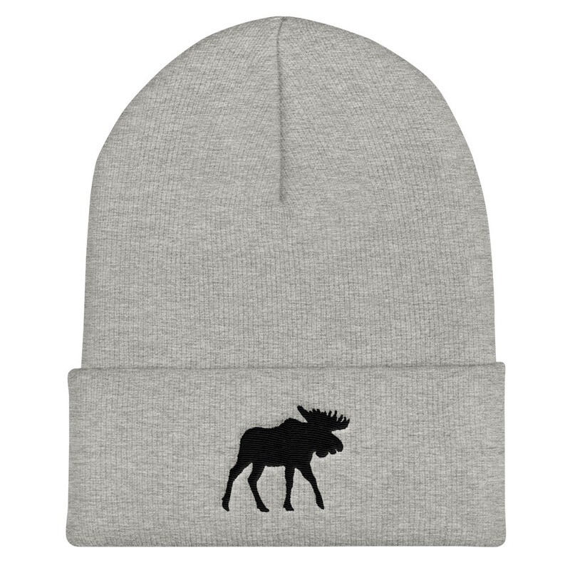 Black Moose - Cuffed Beanie (Multi Colors) The Rocky Mountains Canadian American Rockies