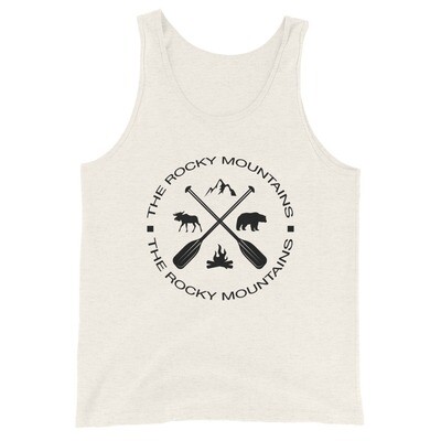 The Rocky Mountains - Tank Top (Multi Colors) The Canadian American Rockies