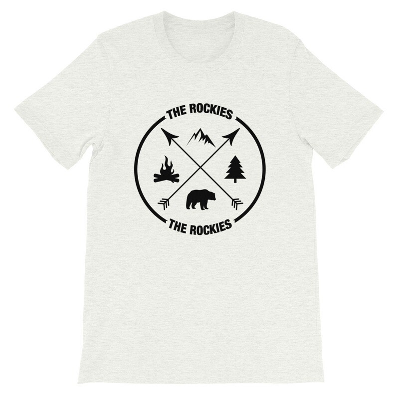 The Rockies - T-Shirt (Multi Colors) Canadian American Rocky Mountains