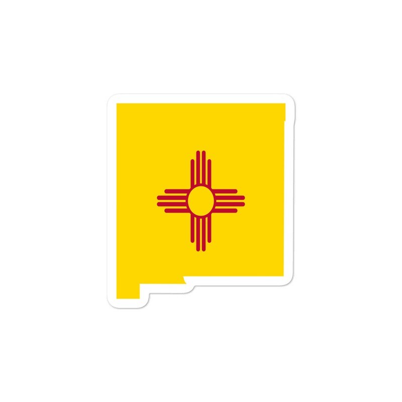 Taos New Mexico - Vinyl Bubble-free stickers (Multi Sizes)