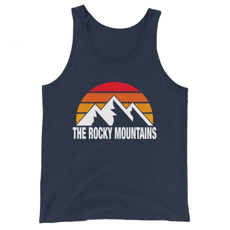 The Rocky Mountains - Tank Top (Multi Colors) The Canadian American Rockies