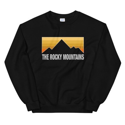 The Rocky Mountains - Sweatshirt (Multi Colors) Canadian American Rockies