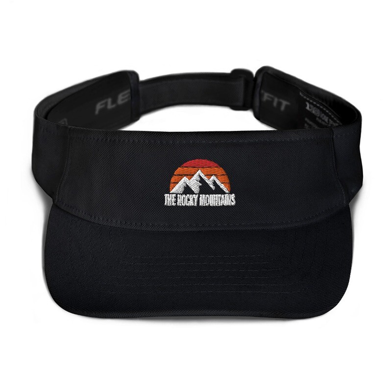 The Rocky Mountains - Visor (Multi Colors) Canadian American Rockies