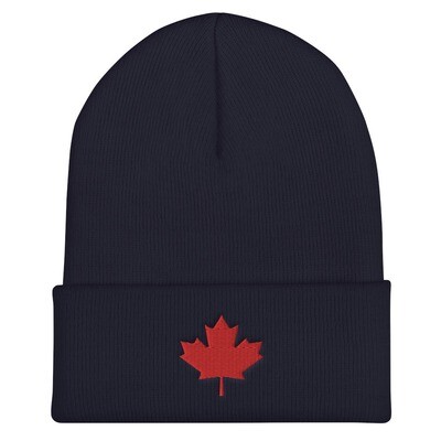 Maple Leaf - Cuffed Beanie (Multi Colors)