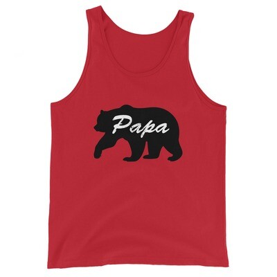 Papa Bear - Tank Top (UNISEX) (Multi Colors) Papa Bear - Tank Top (UNISEX) (Multi Colors)