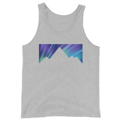 Aurora Mountains - Tank Top (Multi Colors) Canadian American Rocky Mountains