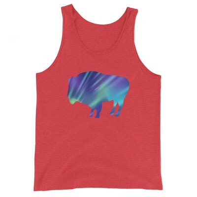 Aurora Bison - Tank Top (Multi Colors) The Rocky Mountains, Canadian, American Rockies