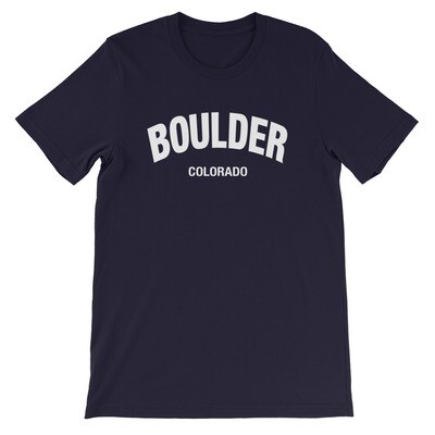 Boulder Colorado - T-Shirt (Multi Colors) The Rocky Mountains American Rockies