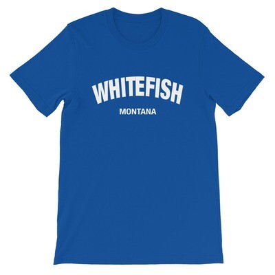 Whitefish Montana - T-Shirt (Multi Colors) The Rocky Mountains, American Rockies