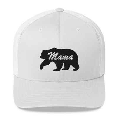Mama Bear - Trucker Cap (Multi Colors) The Rocky Mountains