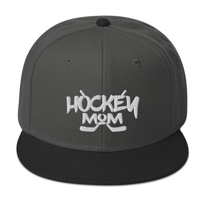 Hockey Mom - Snapback Hat (Multi Colors)
