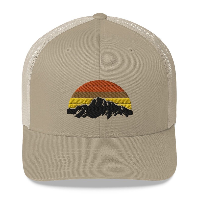 Mountain Sunset - Trucker Cap (Multi Colors)