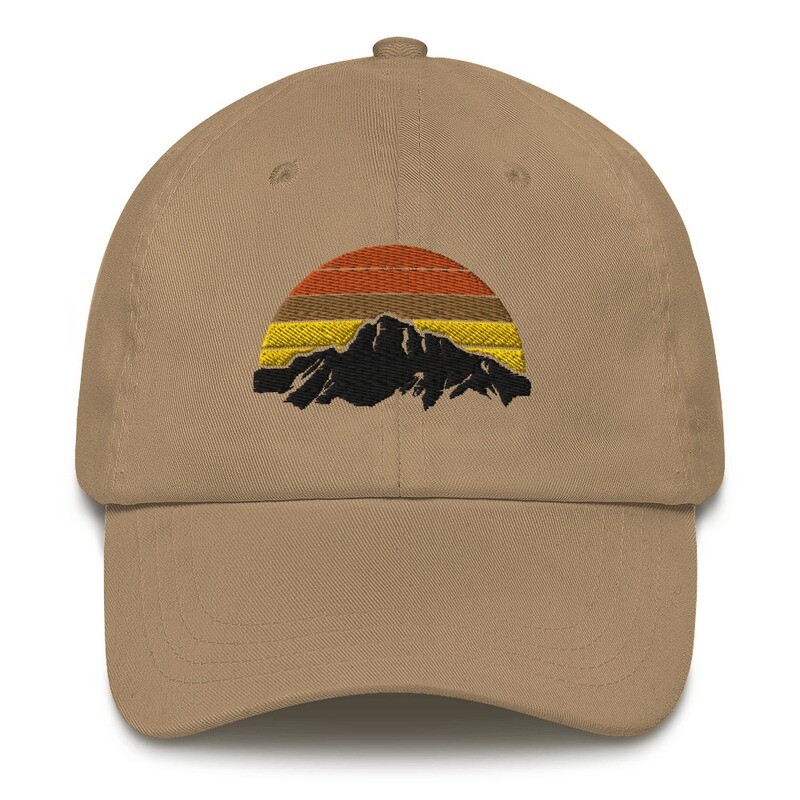 Mountain Sunset - Baseball / Dad hat (Multi Colors)