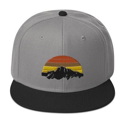 Mountain Sunset - Snapback Hat (Multi Colors)
