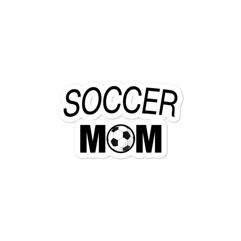 Soccer Mom - Bubble-free stickers (Multi Sizes)