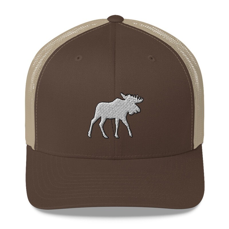 Moose - Trucker Cap (Multi Colors) The Rocky Mountains Canadian American Rockies