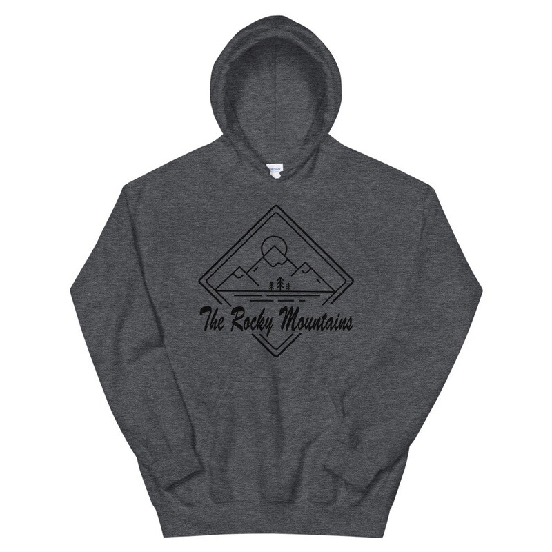 Vintage Rocky Mountains - Hoodie (Multi Colors)