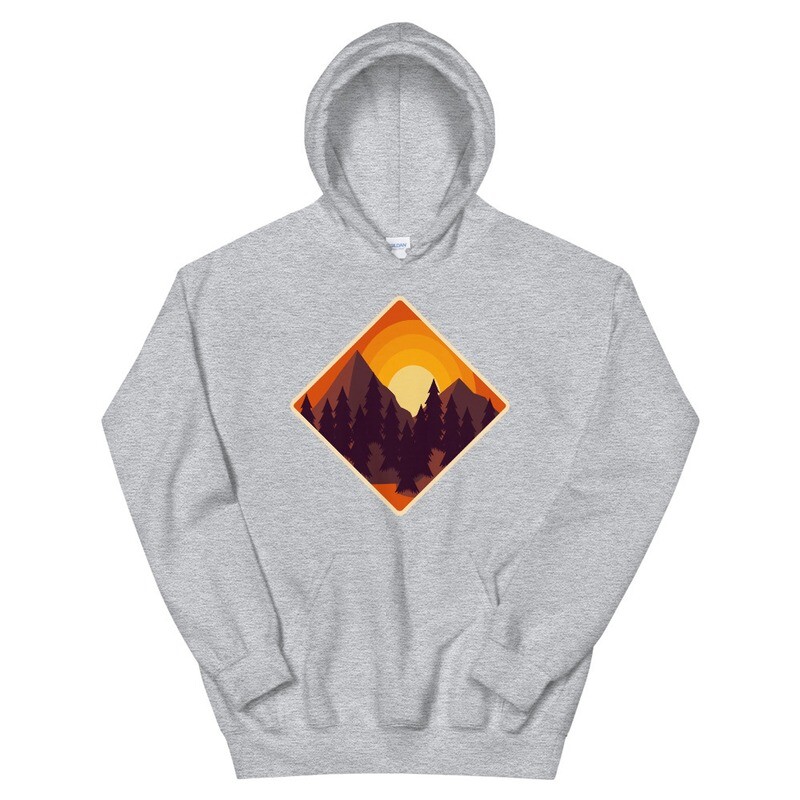 Mountain Sunset - Hoodie (Multi Colors)