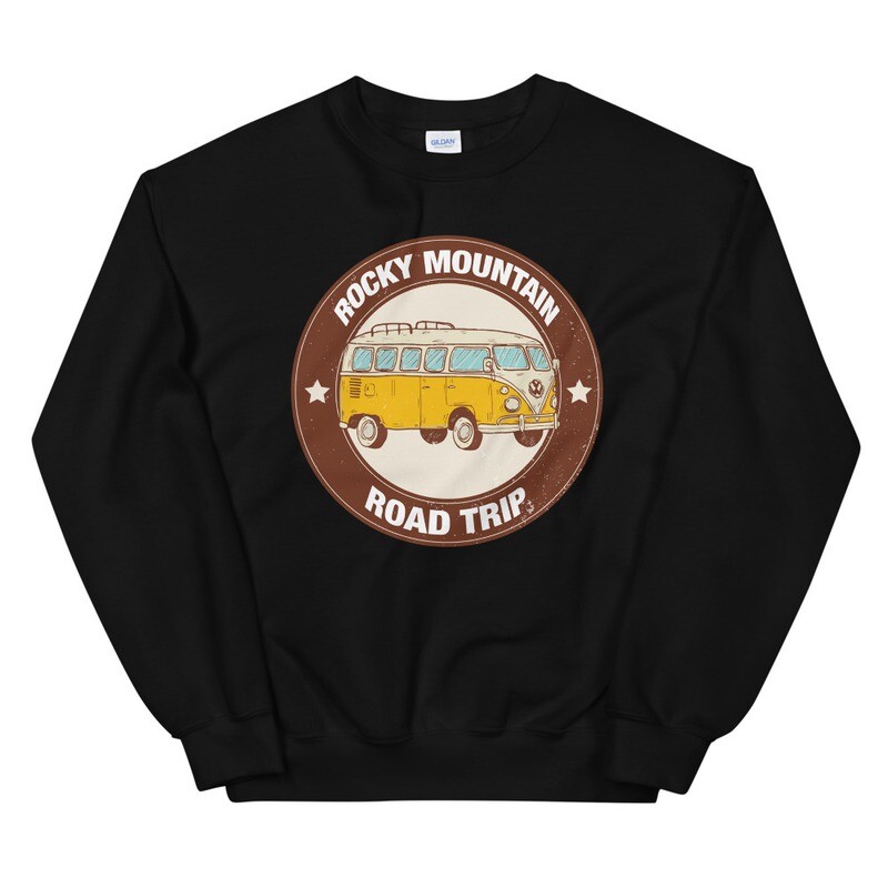 Rocky Mountain Road Trip - Sweatshirt (Multi Colors)