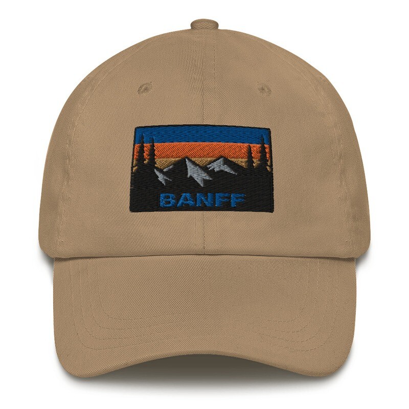 Banff Alberta Canada - Baseball / Dad hat (Multi Colors) Canadian Rocky Mountains