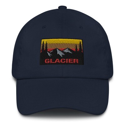 Glacier - Baseball / Dad hat (Multi Colors) The Rocky Mountains