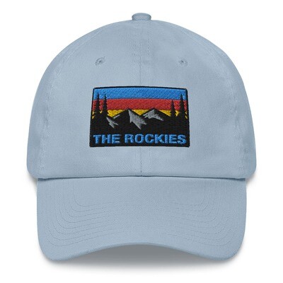 The Rockies - Baseball / Dad hat (Multi Colors) American Canadian Rocky Mountains