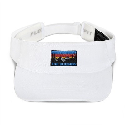 The Rockies - Visor (Multi Colors) Canadian American Rocky Mountains