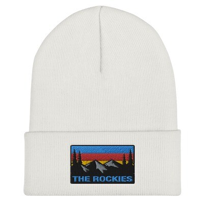 The Rockies - Cuffed Beanie (Multi Colors) Canadian American Rocky Mountains