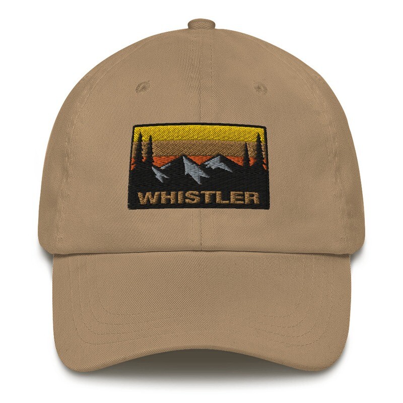 Whistler British Columbia - Baseball / Dad hat (Multi Colors) Canadian Rocky Mountains