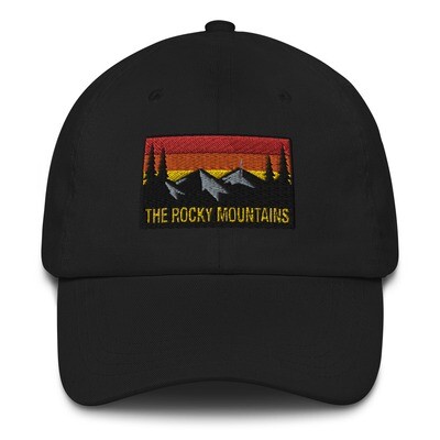The Rocky Mountains - Baseball / Dad hat (Multi Colors) American Canadian Rockies