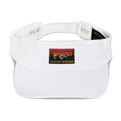 The Rocky Mountains - Visor (Multi Colors) American Canadian Rockies