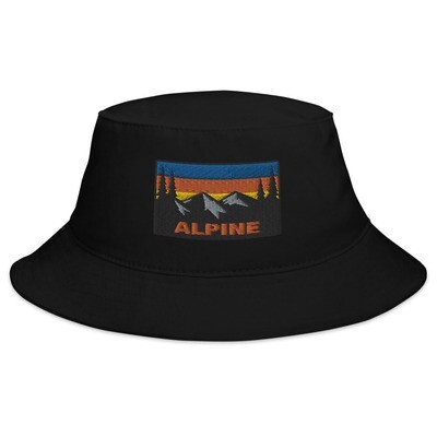 Alpine - Bucket Hat (Multi Colors) The Rockie Canadian American Rocky Mountains