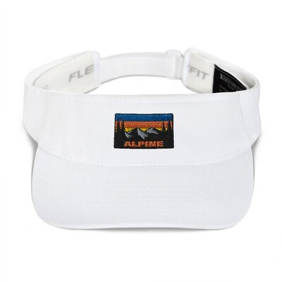 Alpine - Visor (Multi Colors) The Rockies Canadian American Rocky Mountains