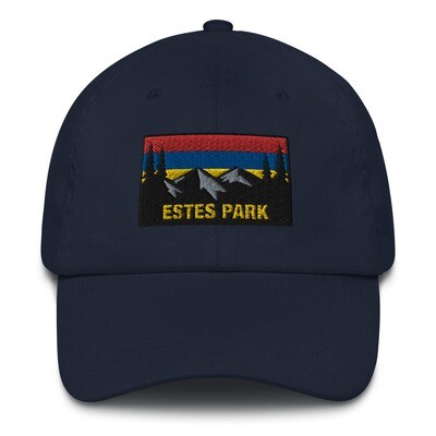 Estes Park Colorado - Baseball / Dad hat (Multi Colors) The Rockies American Rocky Mountains