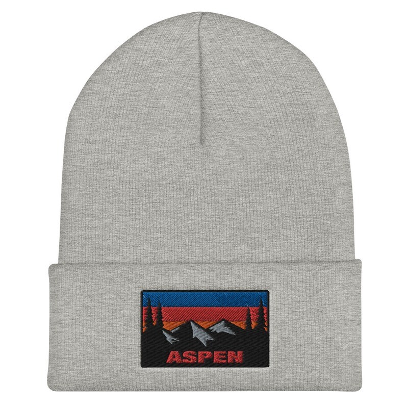 Aspen Colorado - Cuffed Beanie (Multi Colors) The Rockies American Rocky Mountains