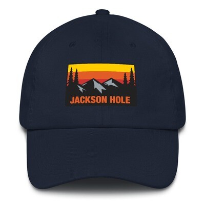 Jackson Hole Wyoming - Baseball / Dad hat (Multi Colors) The Rockies American Rocky Mountains