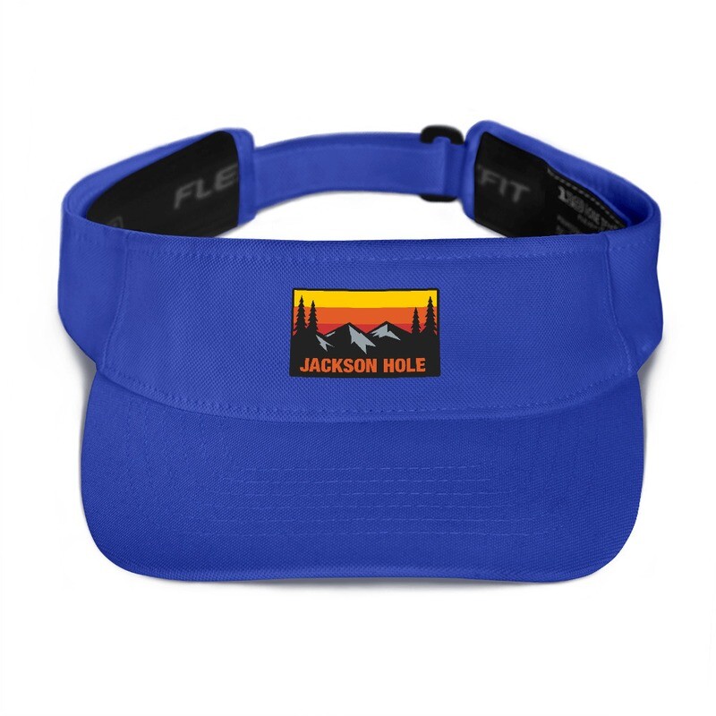 Jackson Hole Wyoming - Visor (Multi Colors) The Rockies American Rocky Mountains