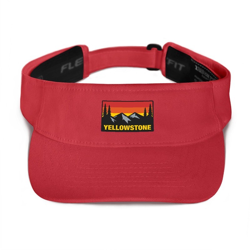 Yellowstone Wyoming Montana Idaho - Visor (Multi Colors) The Rockies American Rocky Mountains