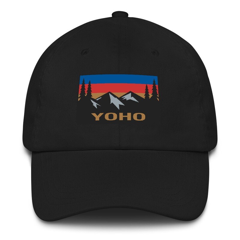 Yoho British Columbia - Baseball / Dad hat (Multi Colors) The Rockies Canadian Rocky Mountains