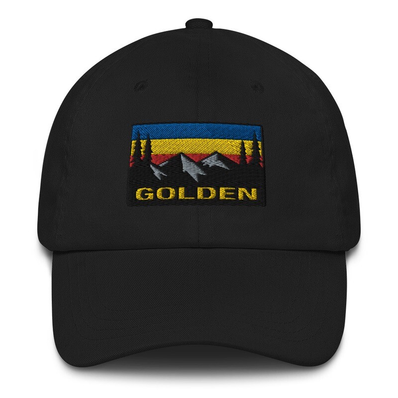 Golden British Columbia - Baseball / Dad hat (Multi Colors) The Rocky Mountains Canadian Rockies