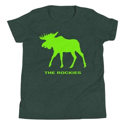 The Rockies Moose - Youth T-Shirt (Multi Colors)