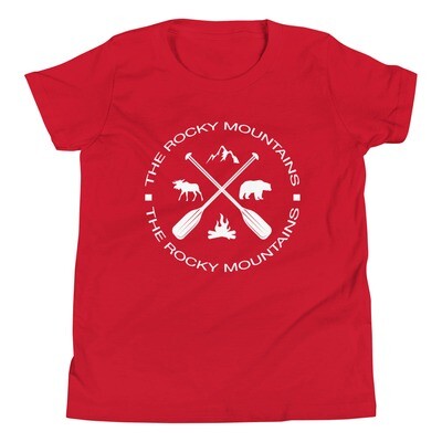  The Rocky Mountains - Youth T-Shirt (Multi Colors)