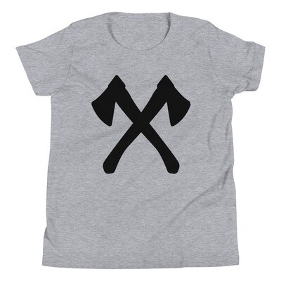 Crossed Axe - Youth T-Shirt (Multi Colors) Crossed Axe - Youth T-Shirt (Multi Colors)